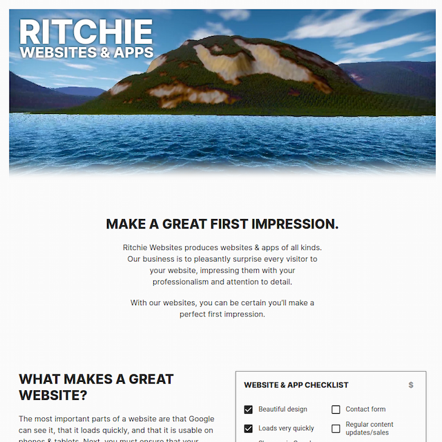 Ritchie Websites & Apps